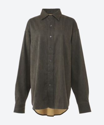 ＜JUHA (Women)＞ＤＹＥＤ　ＳＡＴＩＮ　ＬＳ　ＳＨＩＲＴ　１０２１０７０２―１