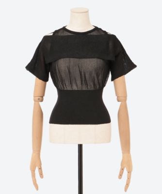 ＜TAN (Women)＞ＳＨＩＮＹ　２ＰＩＥＣＥＳ　ＴＯＰＳ　ＴＡＮ２５ＳＳ―１４