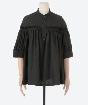 ブラウス　６０／１Ｌｉｎｅｎ　Ｃａｍｂｒｉｃ　Ｔｕｃｋｅｄ　Ｂｌｏｕｓｅ　（Ｈａｌｆ　Ｓｌｅｅｖｅｓ）　１２２５―３１０００