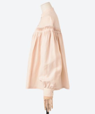 ブラウス　６０／１Ｌｉｎｅｎ　Ｃａｍｂｒｉｃ　Ｔｕｃｋｅｄ　Ｂｌｏｕｓｅ　１２２５―３１００１