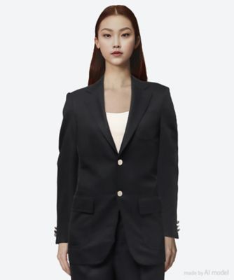 ＜Scye (Women)＞ジャケット　Ｗｏｏｌ　Ｋａｒｓｅｙ　２Ｂ　Ｓ．Ｂ　Ｂｌａｚｅｒ　５２２５―４１５４１
