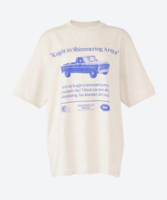 ＜JANE SMITH (Women)＞別注ＫＮＩＧＨＴ　ＩＮ　ＳＨＩＭＭＥＲＩＮＧ　ＡＲＭＯＲ　Ｓ／Ｓ　Ｔ－ＳＨＩＲＴ　２５ＳＣＴ－＃６２６Ｓ－ＩＳ