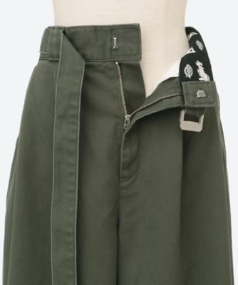 DICKIES BELTED 2TUCK PANTS