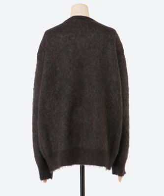 KID MOHAIR MIX JACQUARD KNIT