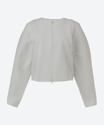 ＜AMOMENTO (Women)＞ＲＯＵＮＤＥＤ　ＺＩＰ－ＵＰ　ＣＡＲＤＩＧＡＮ　ＡＭ２５ＳＳＷ０１ＣＤ