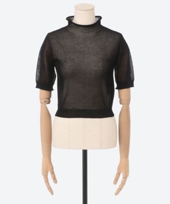 ＳＨＥＥＲ　ＣＲＯＰＰＥＤ　ＫＮＩＴ　ＡＭ２５ＳＳＷ０３ＫＮ