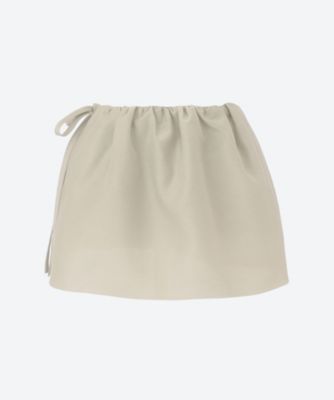 AMOMENTO (Women)/アモーメント ＳＨＩＲＲＩＮＧ　ＯＲＧＡＮＺＡ　ＢＥＬＴ　ＳＫＩＲＴ　ＡＭ２５ＳＳＷ０３ＳＫ