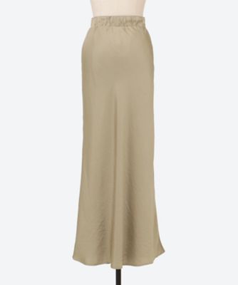 Ｓａｔｉｎ　ａｎｋｌｅ－ｌｅｎｇｔｈ　ｆｉｓｈｔａｉｌ　ｓｋｉｒｔ　２．０　ＣＬ－２４０５ＳＫ０２
