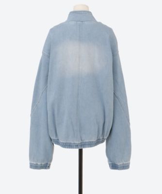 Ｇｅｎｄｅｒ　Ｆｒｅｅ　ｗａｓｈｅｄ　ｋｎｉｔｔｅｄ　ｄｅｎｉｍ　ｊａｃｋｅｔ　ＣＧ－２４１０ＪＡ０７