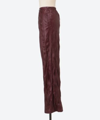 Ｗａｓｈａｂｌｅ　Ｌｅａｔｈｅｒ　Ｔｅｘｔｕｒｅｄ　Ｗｉｄｅ　Ｐａｎｔｓ　ＣＬ－２４１０ＰＡ０１
