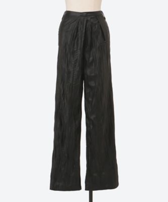 Ｗａｓｈａｂｌｅ　Ｌｅａｔｈｅｒ　Ｔｅｘｔｕｒｅｄ　Ｗｉｄｅ　Ｐａｎｔｓ　ＣＬ－２４１０ＰＡ０１