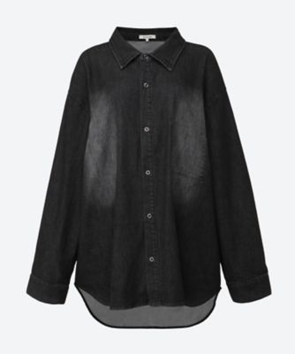 STUDIO DOE/スタジオドー Ｇｅｎｄｅｒ　Ｆｒｅｅ　ｂｒｕｓｈｅｄ　ｄｅｎｉｍ　ｓｈｉｒｔ　ｊａｃｋｅｔ（Ｍａｌｅ）　ＣＧ－２４１０ＪＡ０４