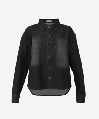 ＜STUDIO DOE＞Ｇｅｎｄｅｒ　Ｆｒｅｅ　ｂｒｕｓｈｅｄ　ｄｅｎｉｍ　ｓｈｉｒｔ　ｊａｃｋｅｔ（Ｆｅｍａｌｅ）　ＣＧ－２４１０ＪＡ０３