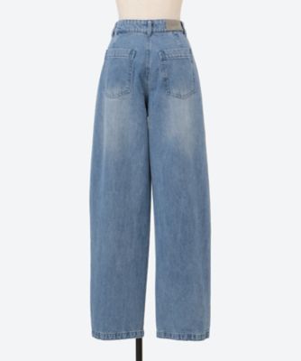 Ｔａｐｅｒｅｄ　Ｂｒｕｓｈｅｄ　Ｄｅｎｉｍ　Ｊｅａｎｓ　ＣＬ－２４１０ＪＥ０３