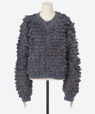 PONTI (Women)/ポンティ Mop cardi PO2R001 Charcoal トップス【三越伊勢丹/公式】