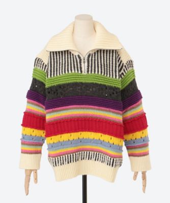 PONTI (Women)/ポンティ Mix patte PO2R004 Multi トップス【三越伊勢丹/公式】