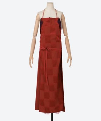 PONTA版 Checkerd pattern embroidery