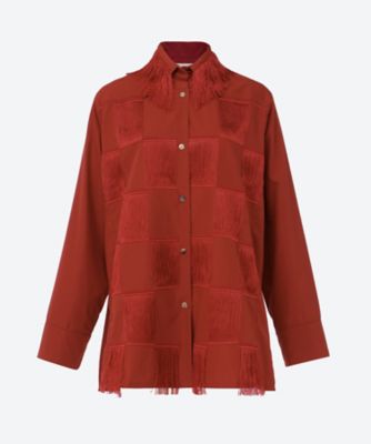 Checkerd pattern embroidery