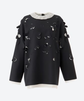 ＜PONTI (Women)＞Ｌａｓｅｒｃｕｔｔｉｎｇ　ｔｏｐ　ＰＯ２Ｒ０２６