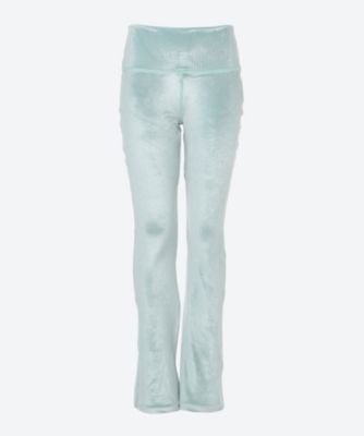 kotohayokozawa (Women)/コトハ ヨコザワ FLEX VELVET ZIPPER LEGGINGS KTX5A―CA02 LT.BLUE パンツ・ズボン【三越伊勢丹/公式】
