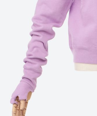 コトハヨコザワ CUFF―GLOVE ZIP LONG TEE KTX5A