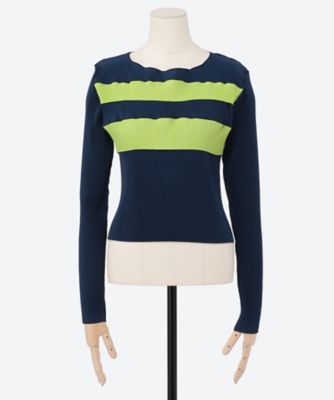 TINY BORDER TOP TDX5A―TNY