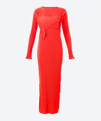 T＊D＊ WAVE LONG SLEEVE DRESS