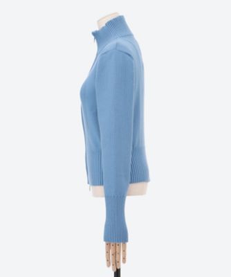 ＨＩＧＨ　ＮＥＣＫ　ＺＩＰ－ＵＰ　ＫＮＩＴ　ＴＯＰ　ＬＷ２５１ＫＮ０１