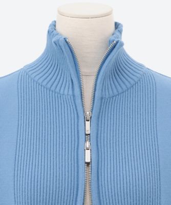 ＨＩＧＨ　ＮＥＣＫ　ＺＩＰ－ＵＰ　ＫＮＩＴ　ＴＯＰ　ＬＷ２５１ＫＮ０１