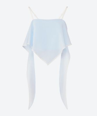 ＜LOW CLASSIC (Women)＞ＳＩＬＫ　ＳＣＡＲＦ　ＴＯＰ　ＬＷ２５１ＢＬ０７