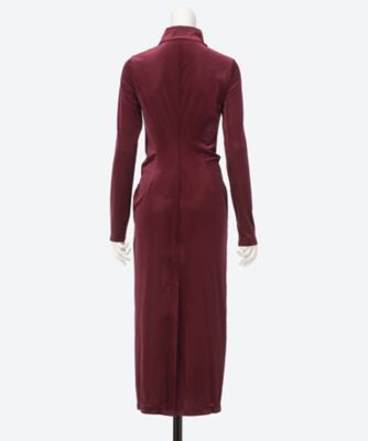 VELOUR SHIRT DRESS 2313―1325 | BELPER