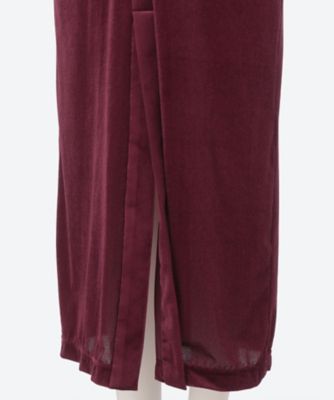 BELPER (ベルパー) ワンピース VELOUR SHIRT DRESS 2313―1325 | BELPER