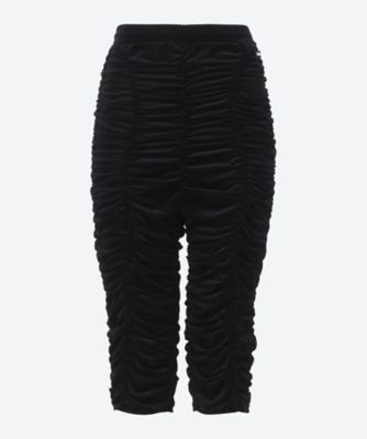 BELPER/ベルパー VELOUR SHORT LEGGINGS 2313―1125 B)BLACK パンツ・ズボン【三越伊勢丹/公式】