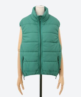 DAIWA PIER39 (Women)/ダイワ ピア39 Ws TECH REVERSIBLE CLIMBERS PUFF VEST BW―23025WL EMERALD*BK コート・ジャケット【三越伊勢丹/公式】