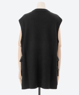 Shard Ribbed Vest KWPC5827 | KLOKE