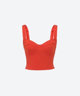 ＜organic basics (Women)＞Ｃｏｒｅ　Ｉｃｏｎ　Ｃｏｒｓｅｔ　Ｔｏｐ　ＯＢ１３００４１
