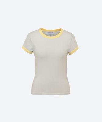 ＜organic basics (Women)＞Ｃｏｒｅ　Ｐｌａｙ　Ｂａｂｙ　Ｒｉｎｇｅｒ　Ｔｅｅ　ＯＢ４１００７４