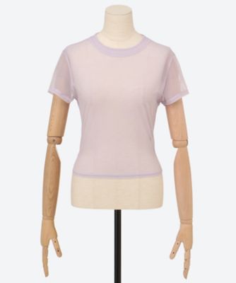 ＜organic basics (Women)＞Ｍｅｓｈ　Ｔｅｅ　ＯＢ１３００３９
