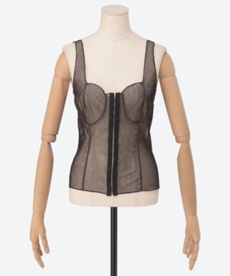 ESTHE（Woman）/エステ Ｃｏｒｓｅｔ　Ｔｕｌｌｅ　Ｔｏｐ　１５２－３０５３ａ