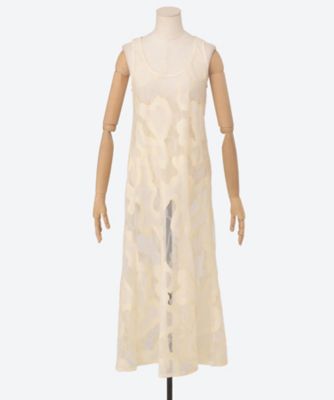 ESTHE（Woman）/エステ Ｓｈｅｅｒ　Ｌａｃｅ　Ｓｌｉｐ　Ｄｒｅｓｓ　２４２－３０９５ｂ