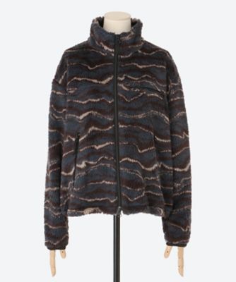 PHEENY (Women)/フィーニー Wave boa jacket PA25―BL01 GRAY コート・ジャケット【三越伊勢丹/公式】