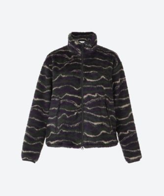 ＜PHEENY (Women)＞Ｗａｖｅ　ｂｏａ　ｊａｃｋｅｔ　ＰＡ２５―ＢＬ０１