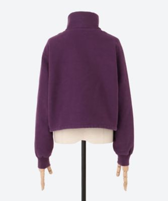 Athletic fleece half zip P／O