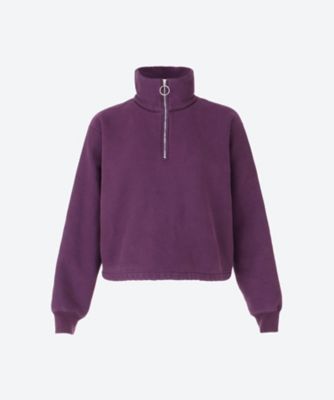Athletic fleece half zip P／O