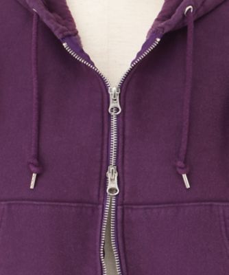 Athletic fleece zip up hoodie