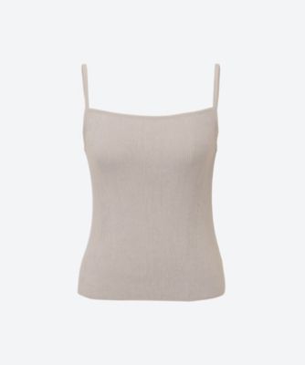 AMOMENTO (Women)/アモーメント ＫＮＩＴ　ＳＬＥＥＶＥＬＥＳＳ　ＴＯＰ　ＡＭ２５ＳＳＷ０９ＴＯ