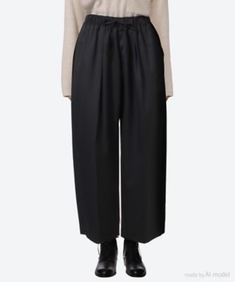パンツ seya. seya．(セヤ) Sashiko Pantsセンタープレスコットン刺し子パンツ