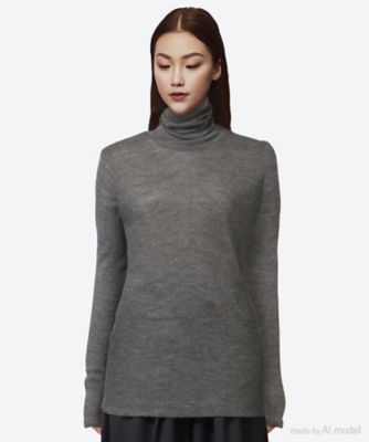 POSTELEGANT リネンシルク プルオーバートップ ベージュ POSTELEGANT