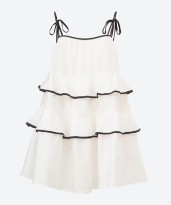 sister jane (Women)/シスタージェーン Ｇａｂｒｉｅｌ　Ｃａｍｉ　Ｍｉｎｉ　Ｄｒｅｓｓ　３２ＳＪ００ＤＲ２３１２ＷＨＴ