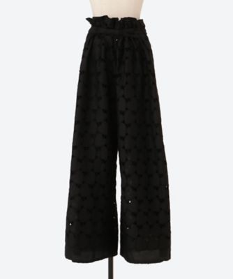 HEART LACE SUPER WIDE PANTS
